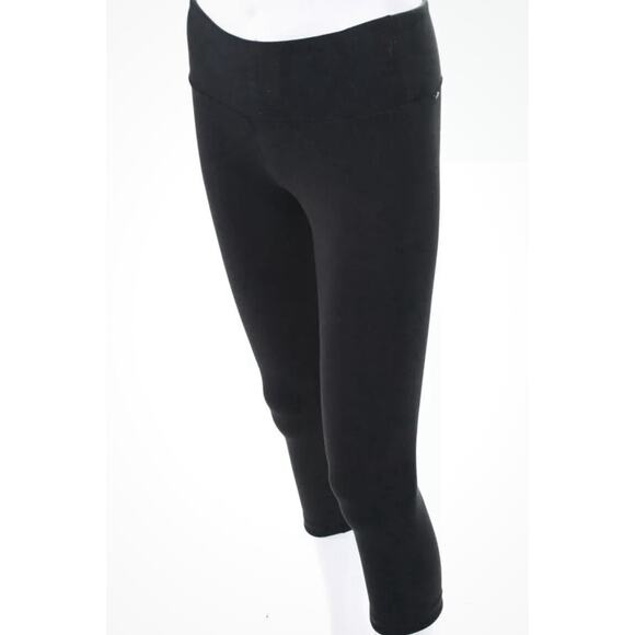 Lululemon Women’s Leggings Active Low-Rise Mid-Length Capri Blue/Black Size 4 - Picture 2 of 3